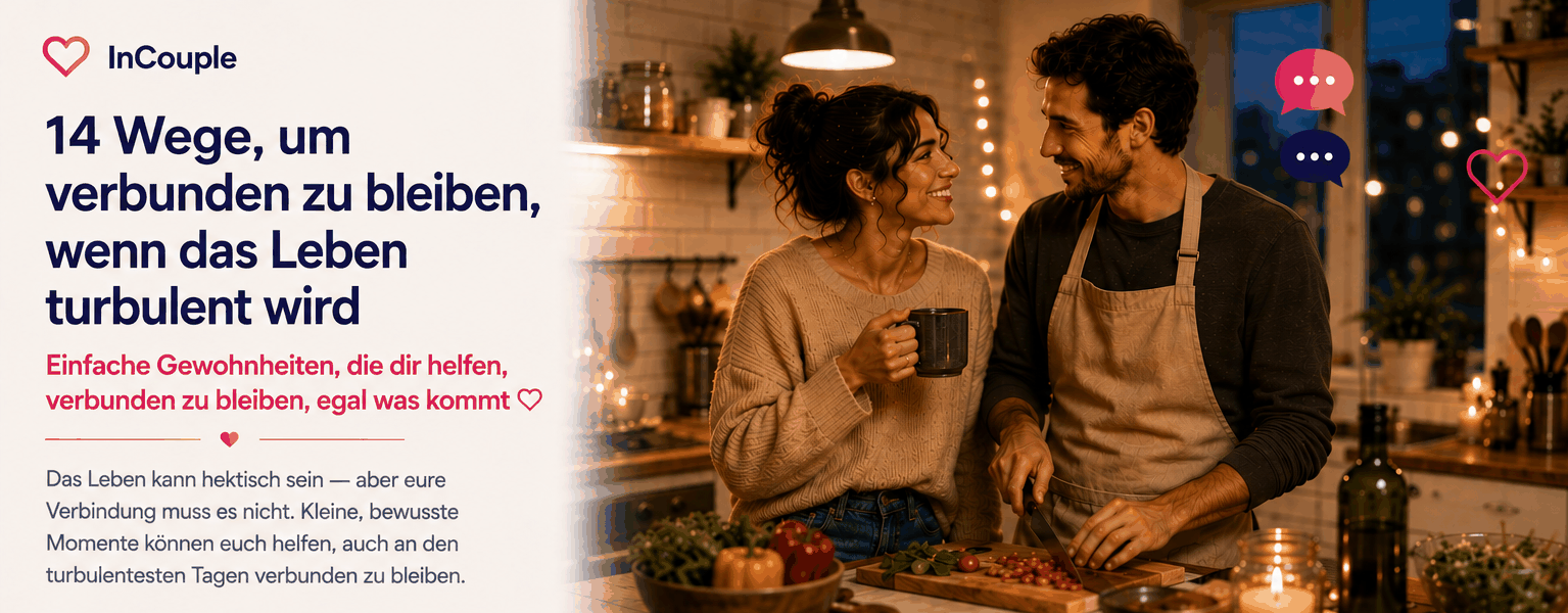 Verbunden bleiben, wenn das Leben hektisch ist
