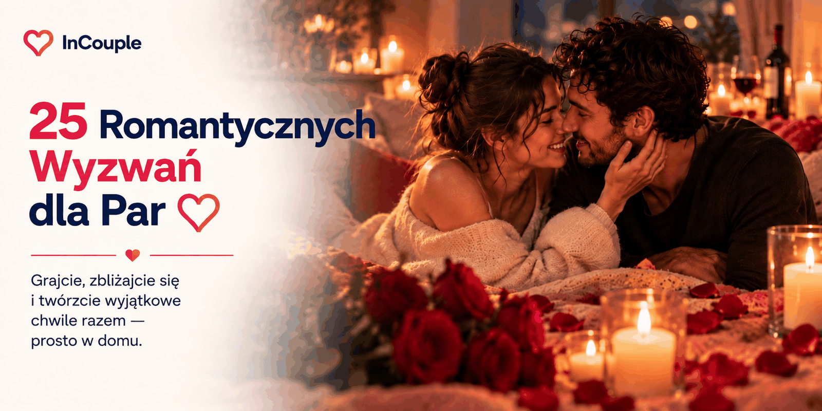 Para spędza ciepły, spokojny wieczór w domu