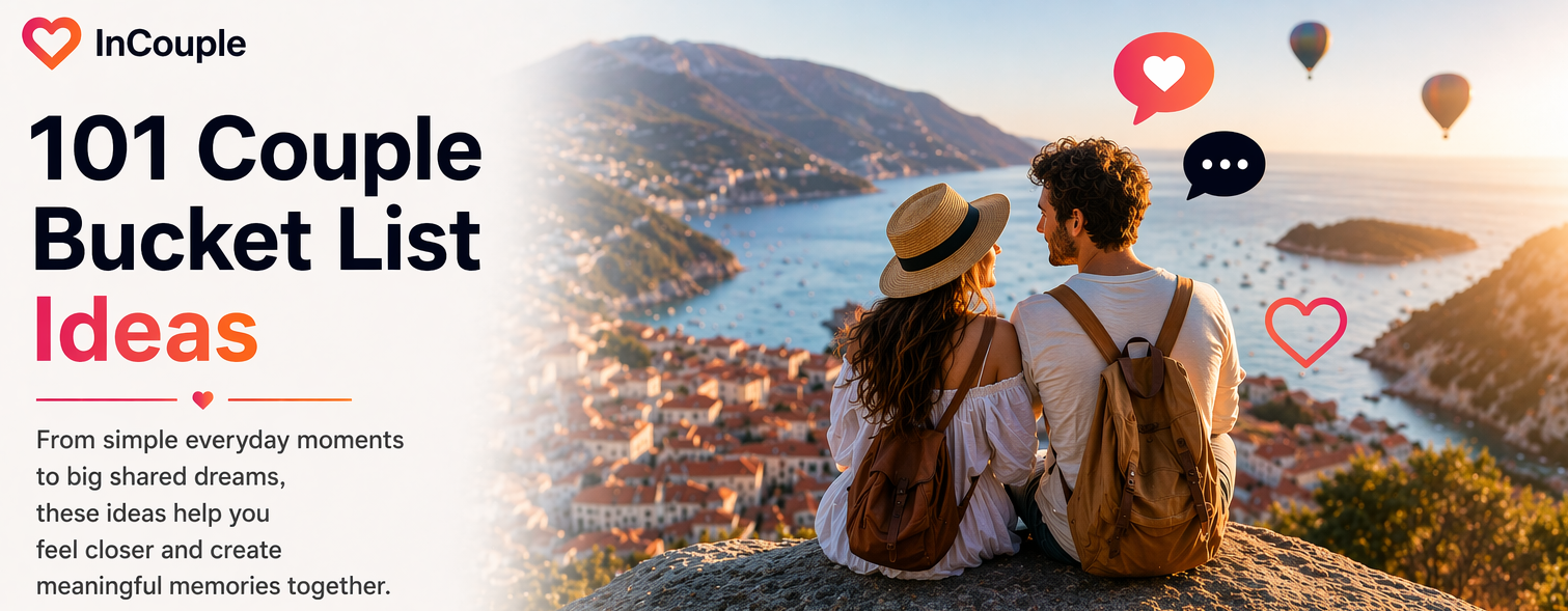 101 Couple Bucket List Ideas