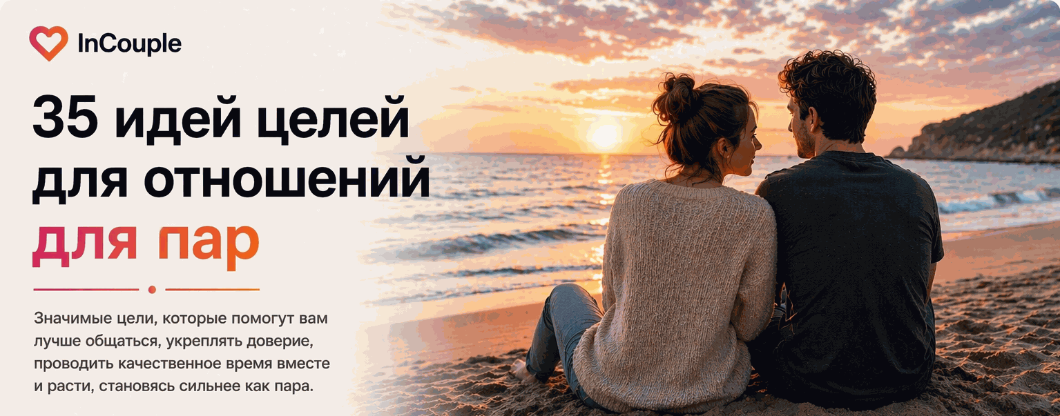 35 идей целей для отношений для пар