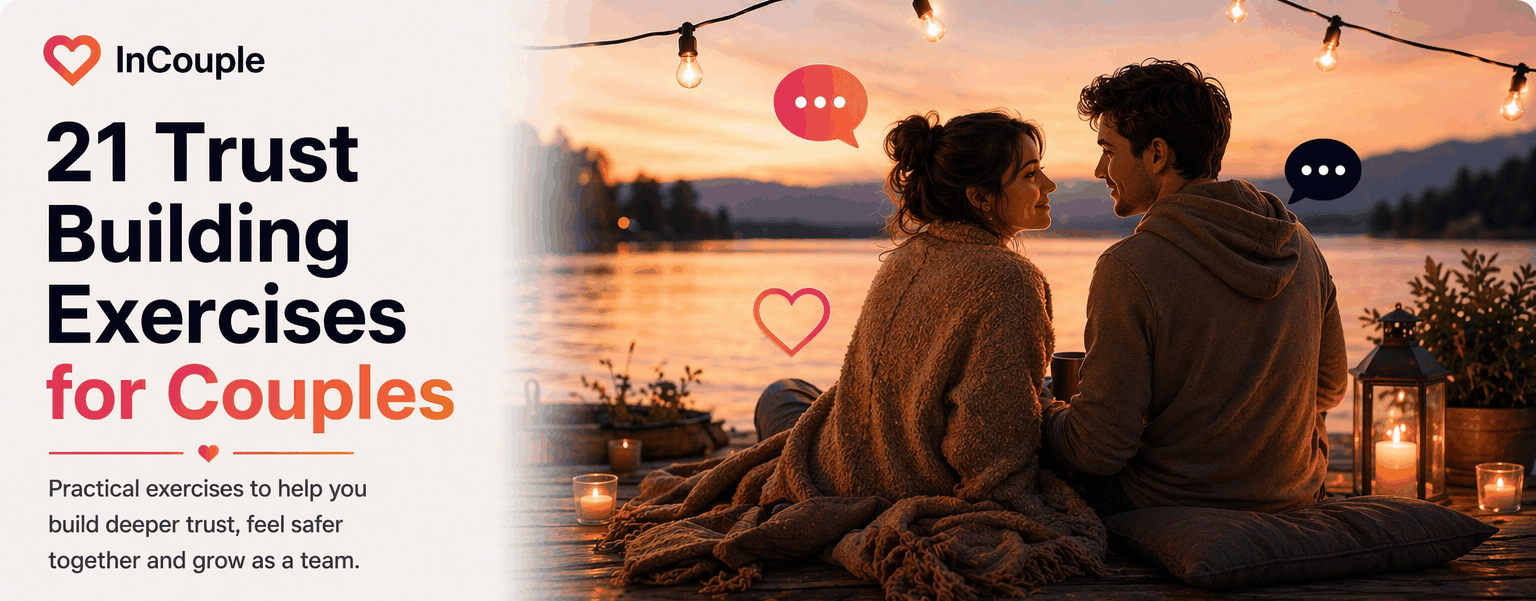 21 Trust Building Exercises for Couples