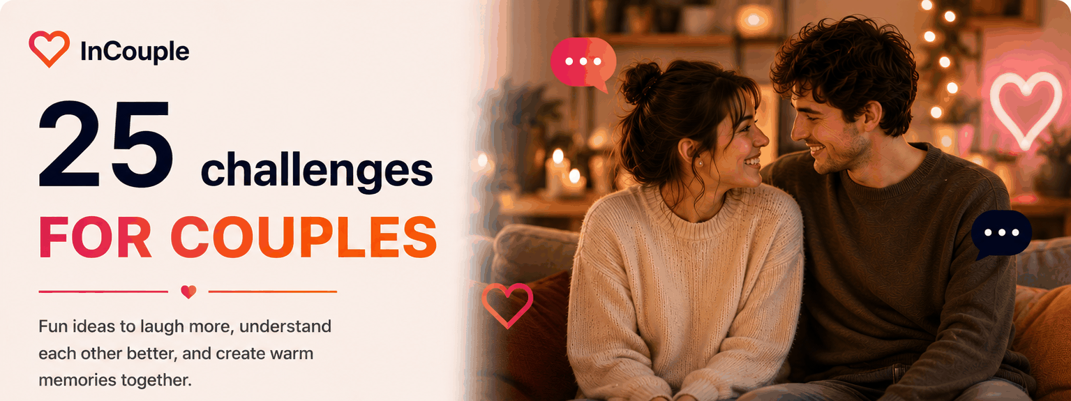 25 Couple Challenges to Try Together