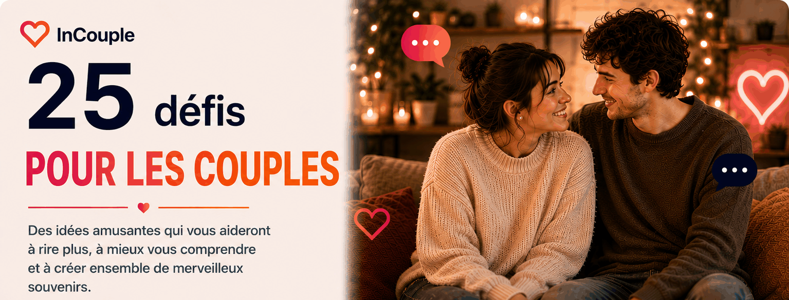 25 défis de couple à essayer ensemble