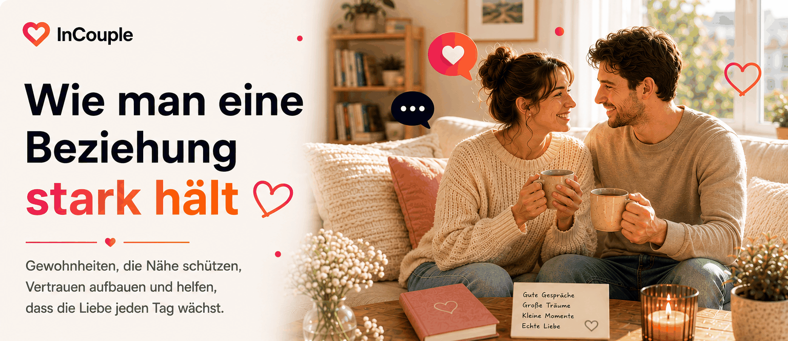 Wie man eine Beziehung stark hält